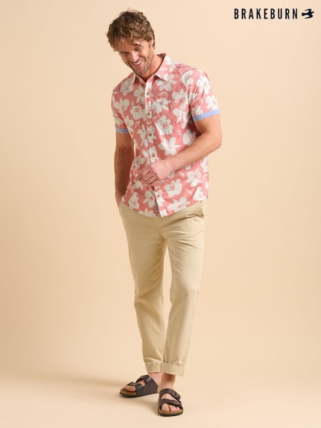 Brakeburn Natural Beige Drawcord Chinos (F90498) | €72