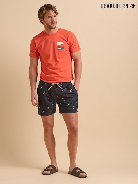 Brakeburn Blue Beach Swimshorts (F90509) | €60