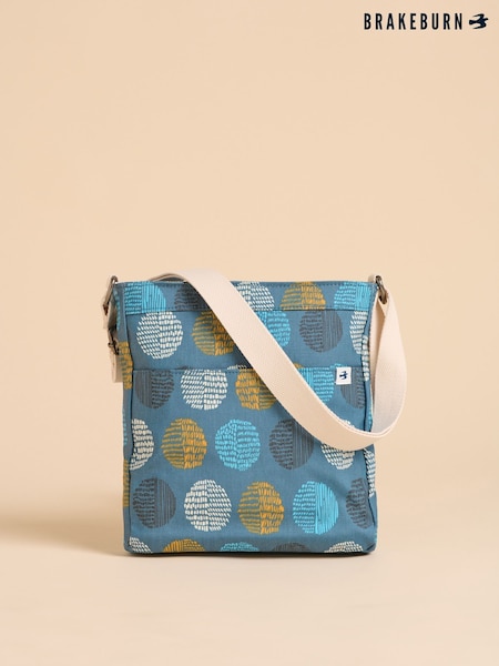 Brakeburn Blue Lunar Cross-Body Bag (F90543) | kr500
