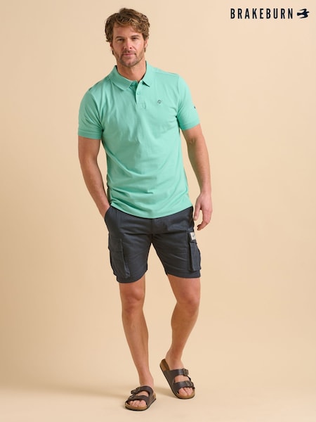 Brakeburn Blue Cargo Shorts (F90590) | $87