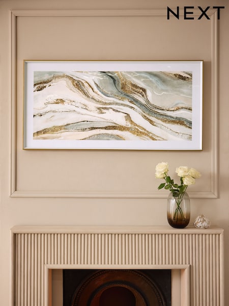 Crystal Effect Agate Wall Art (F90651) | ‏416 ر.ق.