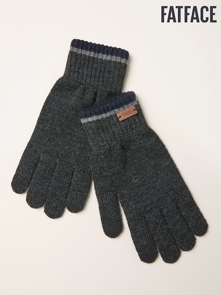 Anthrazitgrau - FatFace Touch Screen Gloves (F90864) | 28 €