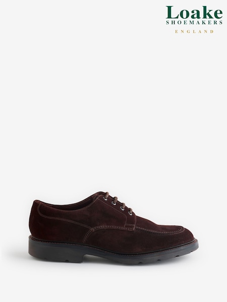 Loake DK Brown Suede Apron Brown Shoes (F90912) | € 451