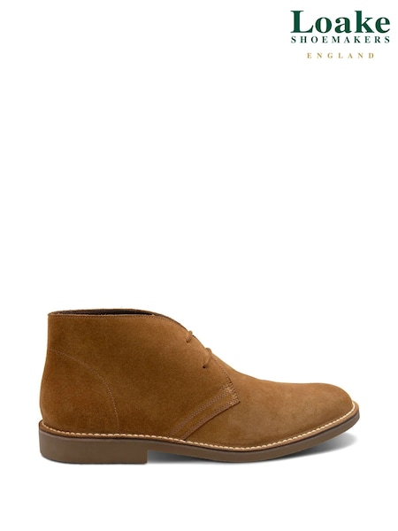 Loake Suede Desert Brown Boots (F90917) | €197
