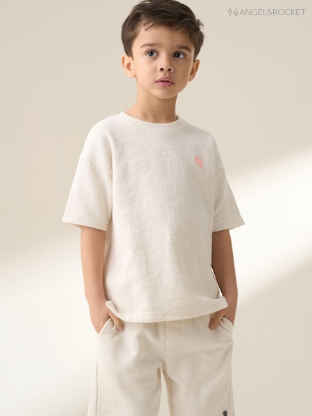 Angel & Rocket Natural Arthur Textured Slub Set (F91049) | R$ 255 - R$ 295
