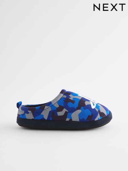 Blue Playstation Slipper Mules (F91087) | €23 - €27