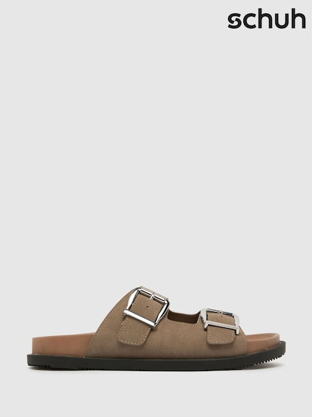 Schuh Scout Footbed Brown Sandals (F91133) | INR 5,836