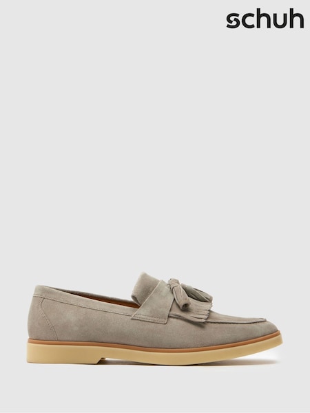 Schuh Reggie Suede Brown Loafers (F91149) | €78