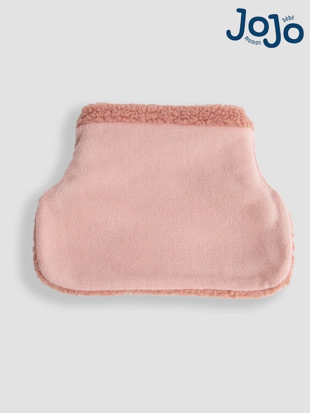 JoJo Maman Bébé Pink Borg Neck Cosy Scarf (F91284) | R$ 150