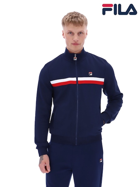 Fila Blue Jason Colour Block Track Jacket (F91461) | $173