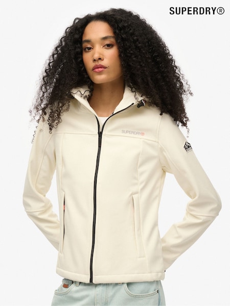 Blanco - Superdry Hooded Classic Trekker Jacket (F91500) | 116 €