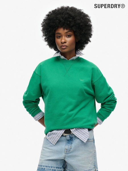 Superdry Green Studios Crew Sweatshirt (F91525) | €58