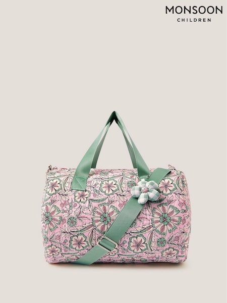 Monsoon Floral Print Duffle Bag (F91836) | ‏126‏₪
