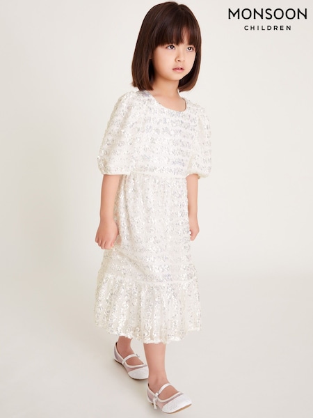 Monsoon Pippa Sequin Stripe Tunic Dress (F91848) | €98 - €113