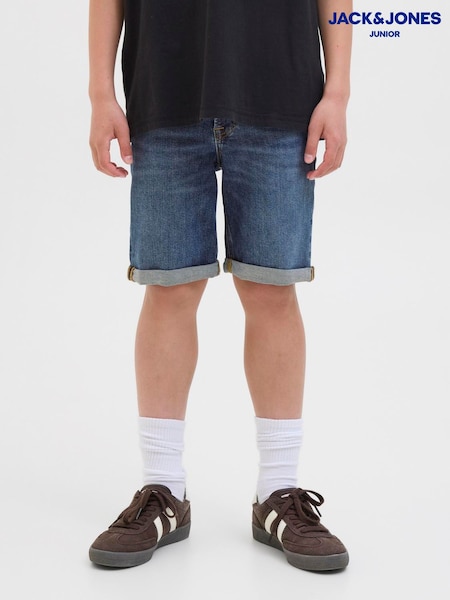 JACK & JONES Junior Regular Fit Denim Shorts (F92004) | ₪126