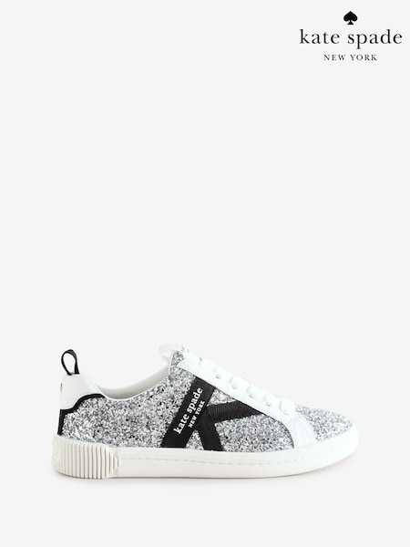 kate spade new york Silver In Court Sneakers (F92099) | €204