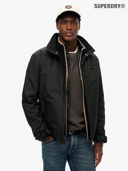 Superdry Non Hood Logo Windbreaker Jacket (F92296) | R$ 690