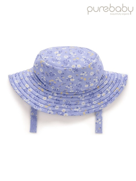 Sininen Tumma - Purebaby Broad Brim uima- Hatut (F92307) | €28