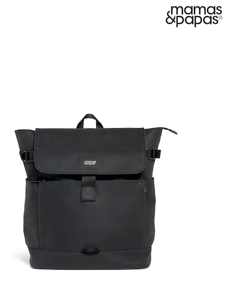 Mamas & Papas Black Utilitarian Backpack (F92369) | €135