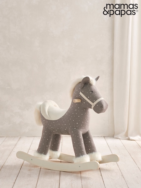 Mamas & Papas Mocha Print Rocking Animal (F92389) | €162