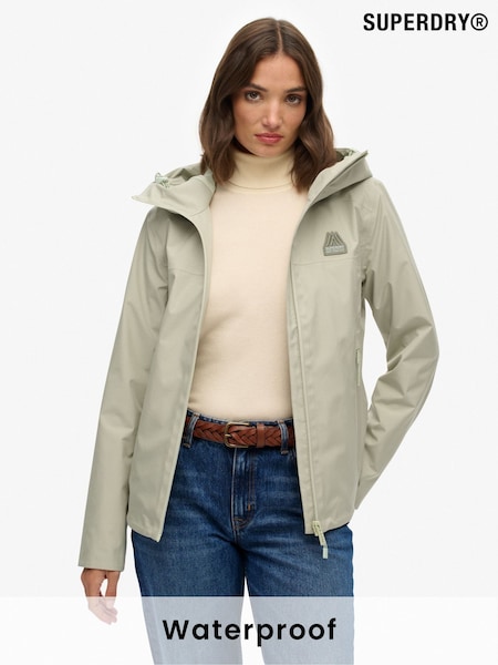 Verde - Superdry Waterproof Jacket (F92416) | R$ 985