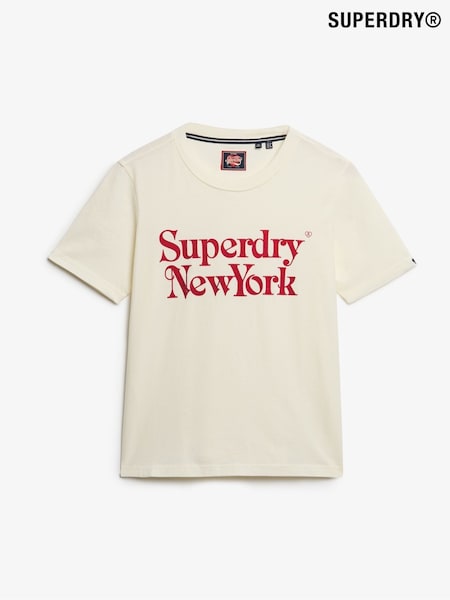 Superdry Relaxed Brand Mark T-Shirt (F92422) | R$ 265
