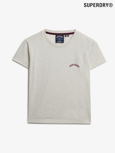 Superdry Cream Essential Logo 90s T-Shirt (F92425) | €29