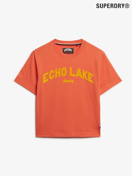 Superdry Outdoor Location Box Loose T-Shirt (F92437) | R$ 265