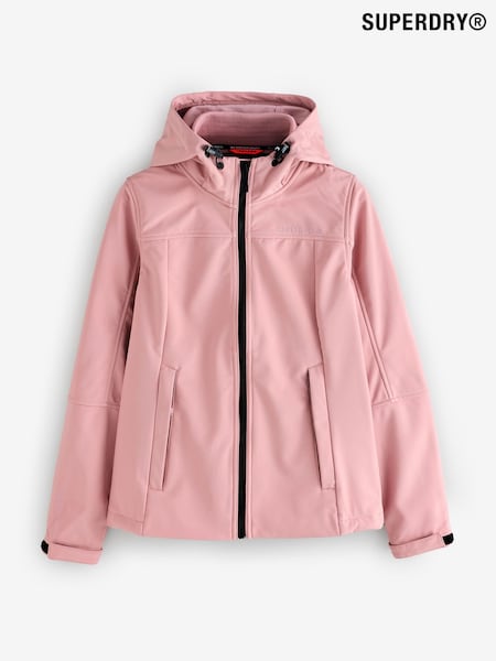 Superdry Pink Hooded Heritage Storm Jacket (F92481) | €122