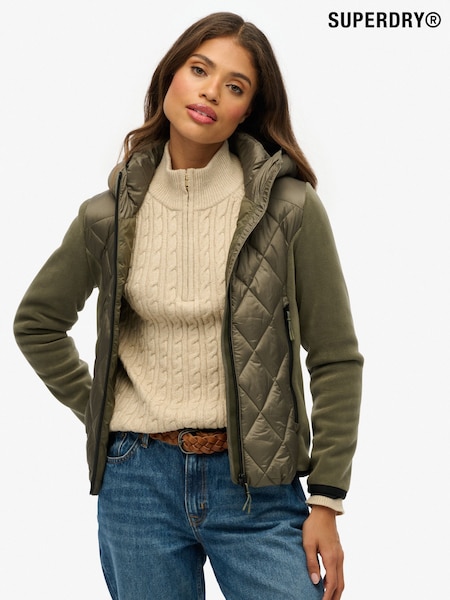 Superdry Green Hooded Heritage Storm Jacket (F92482) | €144