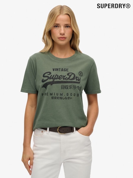 Superdry Relaxed Embellished Vl T-Shirt (F92486) | 223 LEI