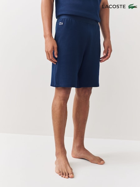 Lacoste Blue Waffle Loungewear Shorts (F92653) | €57