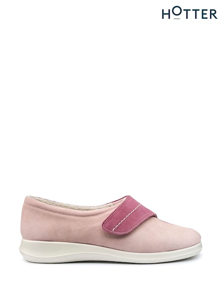Hotter Regular Fit Wrap Touch Fastening Slippers (F92823) | 365 LEI