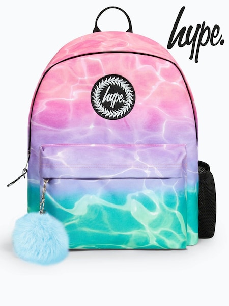 Hype. Girls Pink Pastel Pool Iconic School Backpack (F92889) | BGN 97
