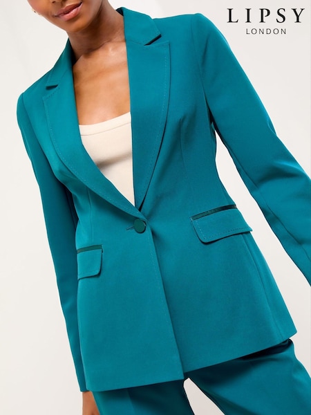 Lipsy Single Breasted Stab Stitch Blazer (F92932) | R$ 710