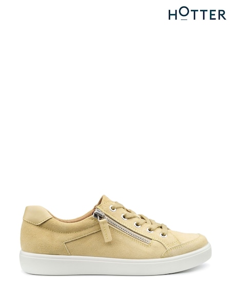 Hotter Natural Regular Fit Chase II Lace-Up/Zip Shoes (F92987) | €127