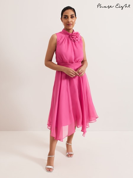 Phase Eight Pink Petite Lucinda Dress (F93049) | 737 QAR