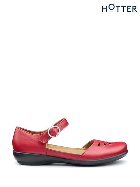 Hotter Wide Fit Eloise Buckle Shoes (F93067) | € 91