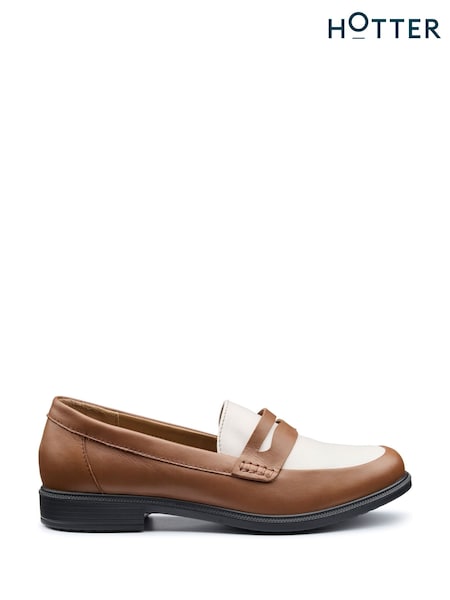 Hotter Regular Fit Dorset Slip-On Shoes (F93071) | € 104
