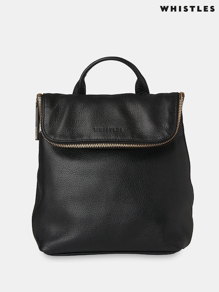 Whistles Black Mini Verity Backpack (F93238) | €203