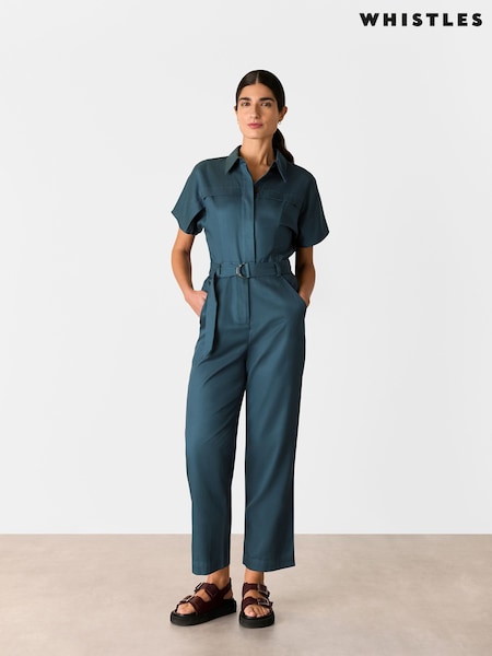 Whistles Relaxed Shoulder Seam Jumpsuit (F93245) | 225 €