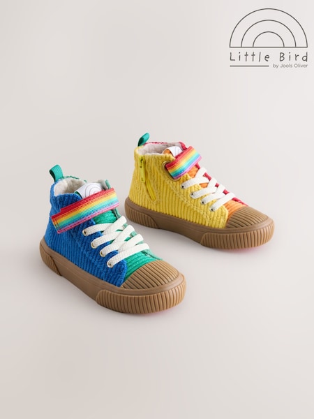 Več mavric - Little Bird by Jools Oliver Curduroy Hi-Top Trainers (F93261) | € 37 - € 53