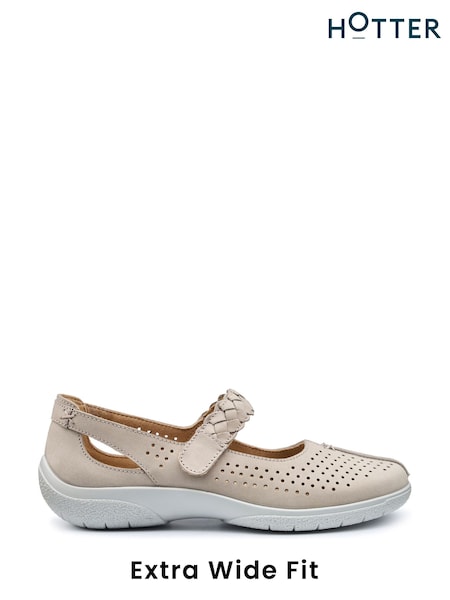 Hotter Grey Extra Wide Fit Quake II Touch Fastening Shoes (F93352) | €113