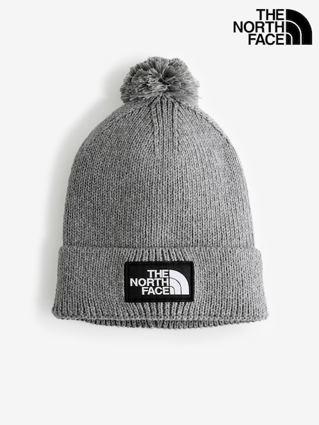 The North Face Logo Box Pom Beanie (F93393) | ‏163 د.إ.‏