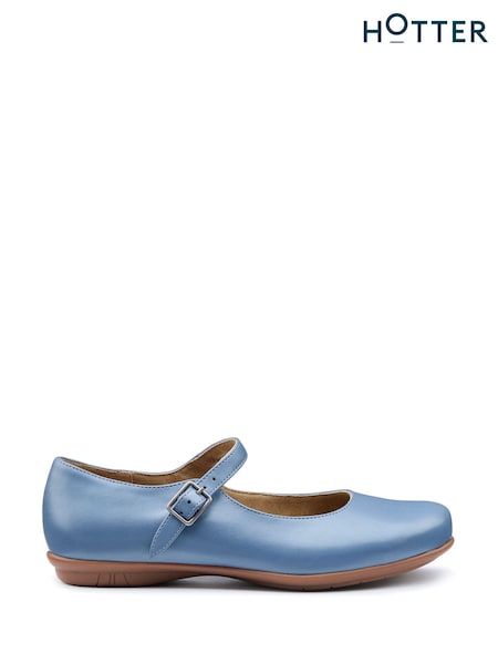 Hotter Wide Fit Violet Buckle Shoes (F93428) | € 64