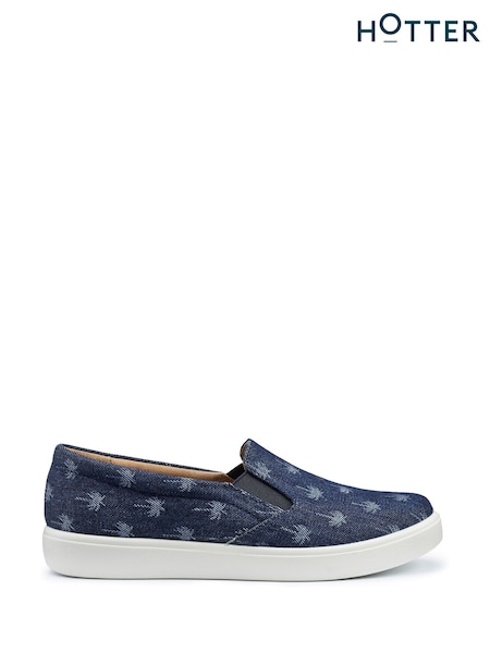 Hotter Wide Fit Tara Slip-On Shoes (F93440) | € 64