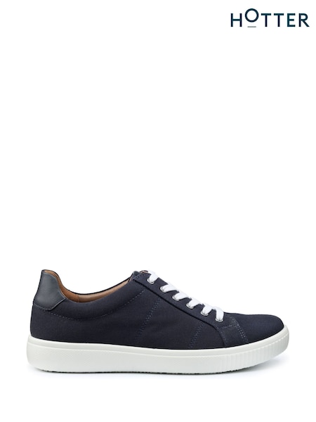 Hotter Blue Regular Fit Wade Lace-Up Shoes (F93762) | €98