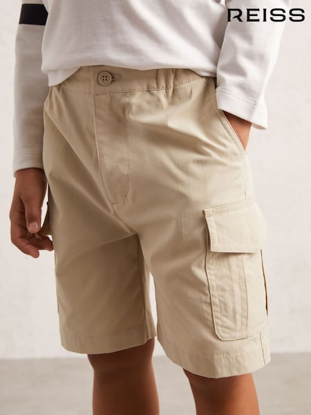 Reiss Light Stone Tyler Shorts (F93804) | AED230