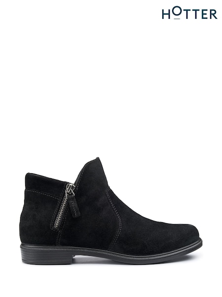 Hotter Wide Fit Ludlow Zip Boots (F93851) | 130 €