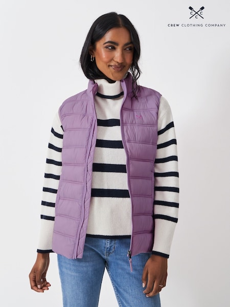 Crew Clothing Floral Lightweight Gilet (F93899) | €91